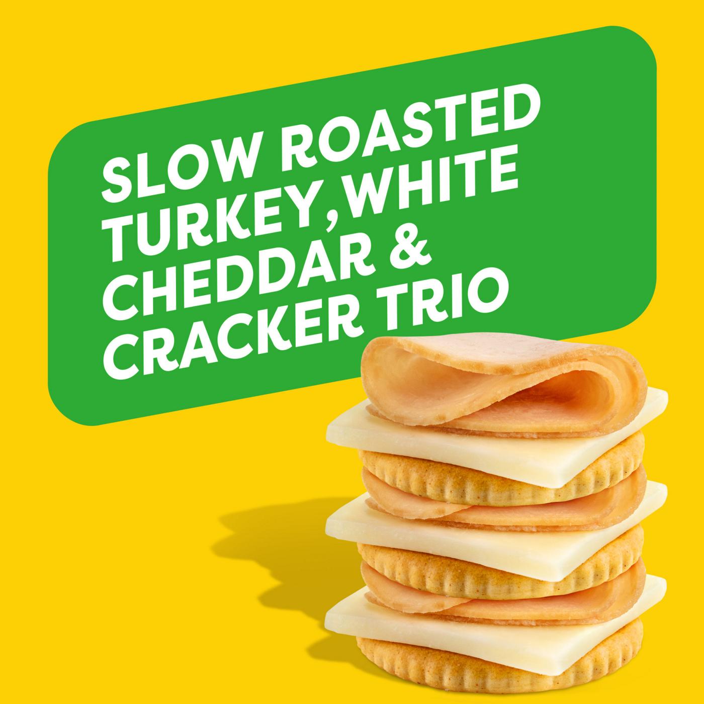 Oscar Mayer Bites Snack Tray - Slow Roasted Turkey, White Cheddar & Crackers Trio; image 2 of 7