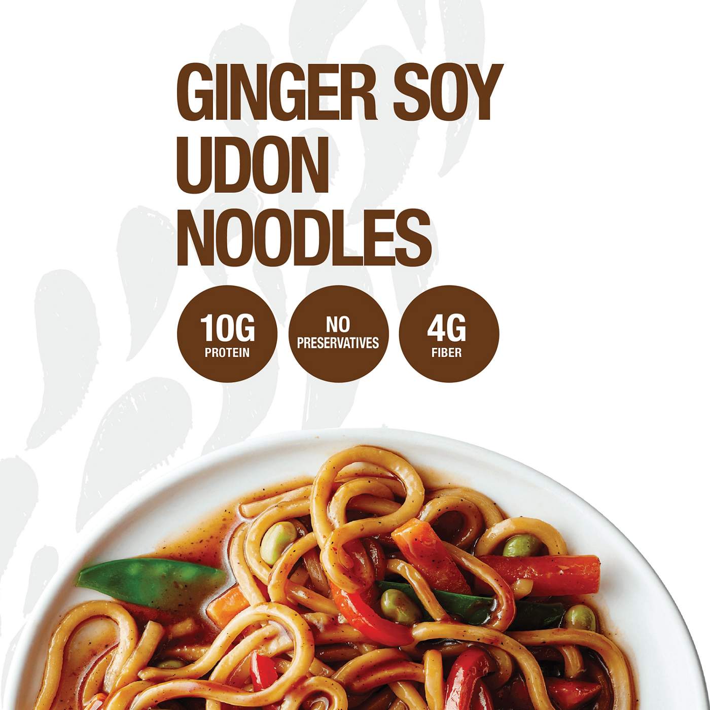 Evol Ginger Soy Udon Noodles Frozen Meal Shop Entrees & sides at HEB