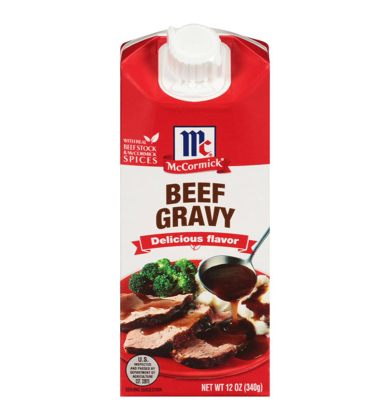 McCormick Simply Better Beef Gravy; image 1 of 5