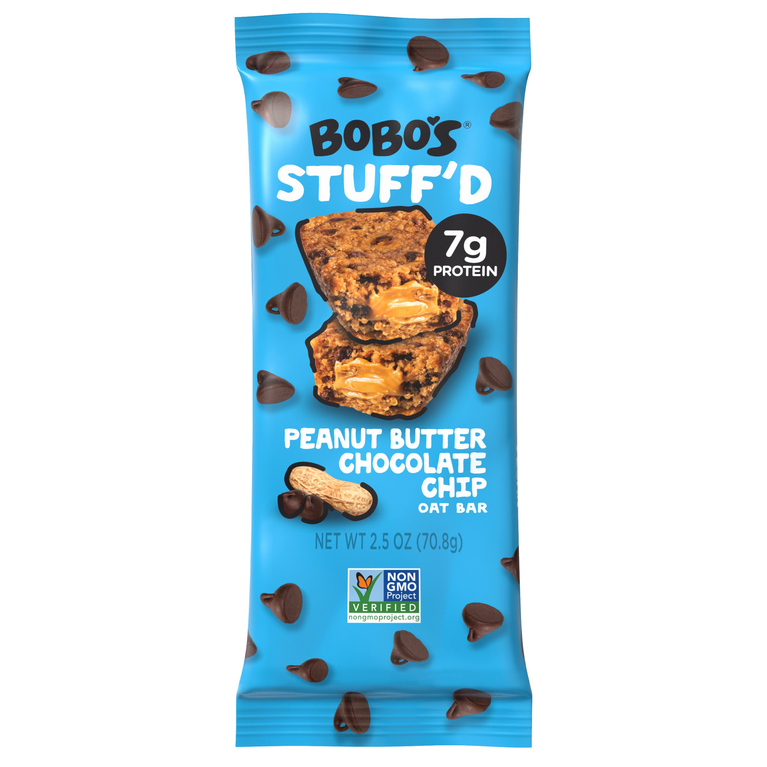 Bobo's Stuff'd Peanut Butter Chocolate Chip Oat Bar Shop Granola