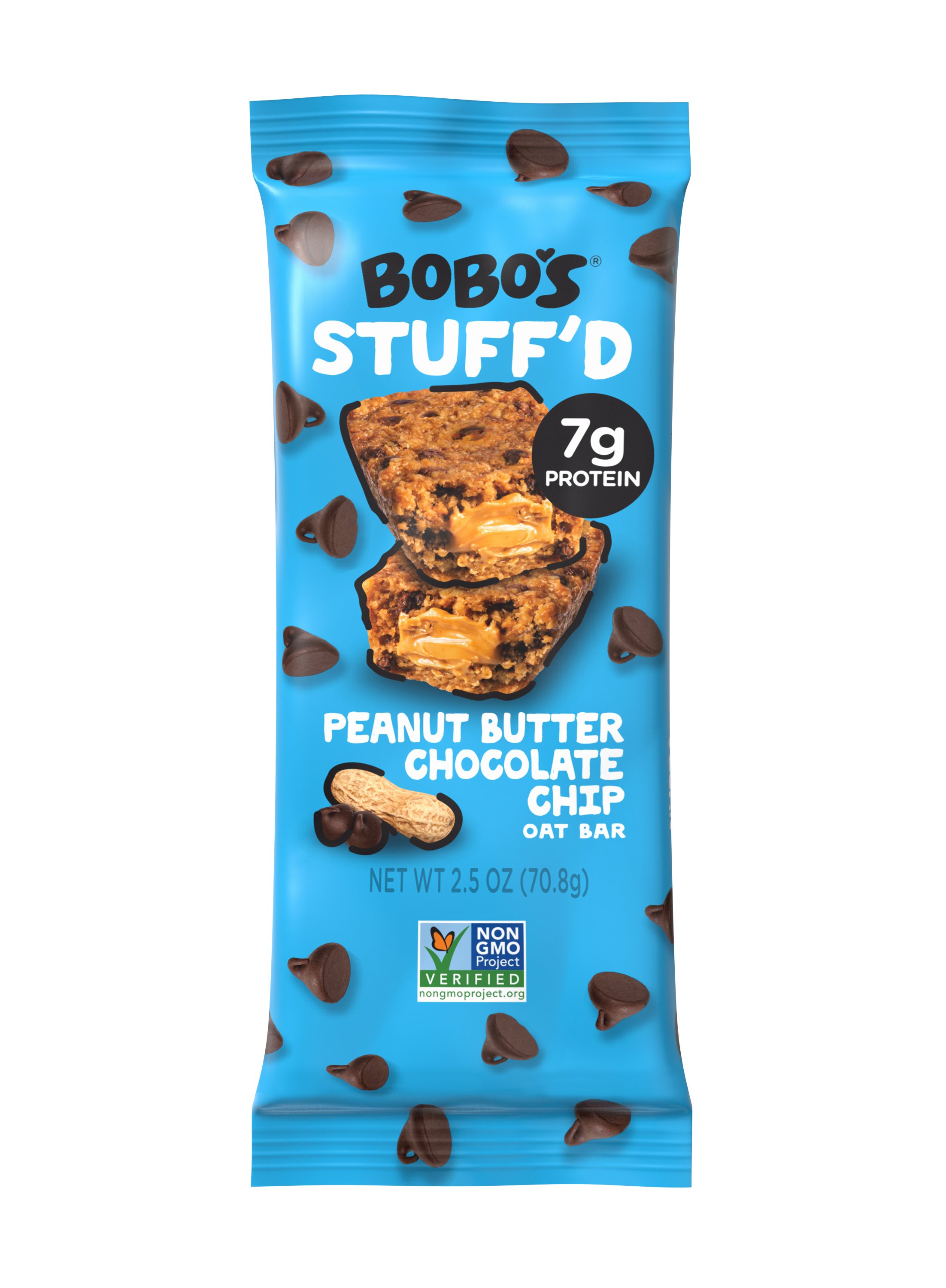 Bobo's Stuff'd Oat Bar - Peanut Butter Chocolate Chip - Shop Granola ...