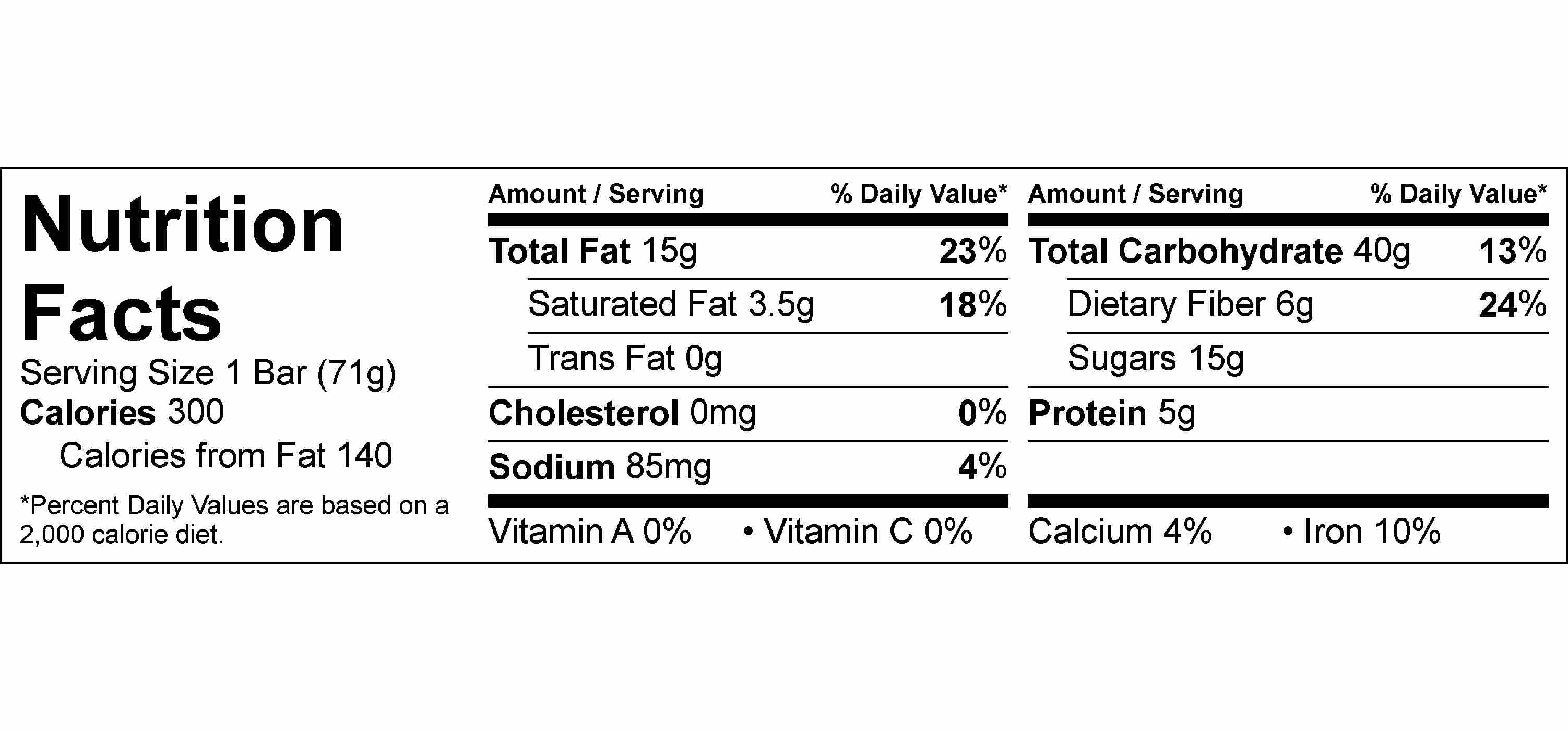 Bobo's Stuff'd Oat Bar - Chocolate Almond Butter; image 2 of 2