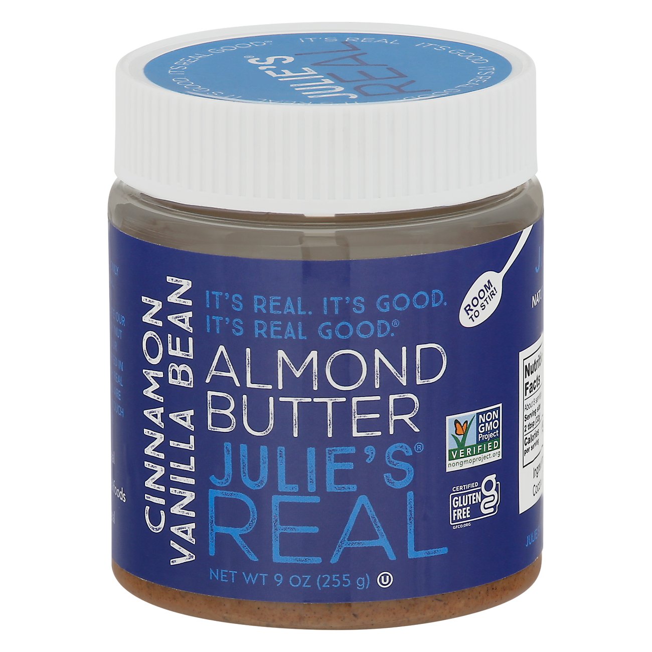 Julies Real Cinnamon Vanilla Bean Almond Butter Shop Peanut Butter at