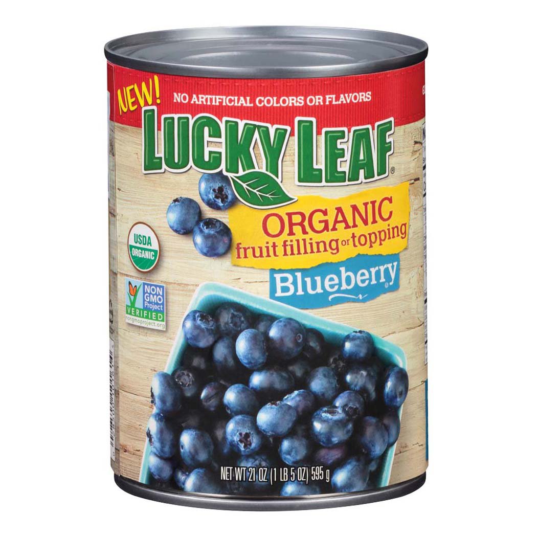 Lucky Leaf Organic Blueberry Fruit Filling & Topping Shop Pie Filling