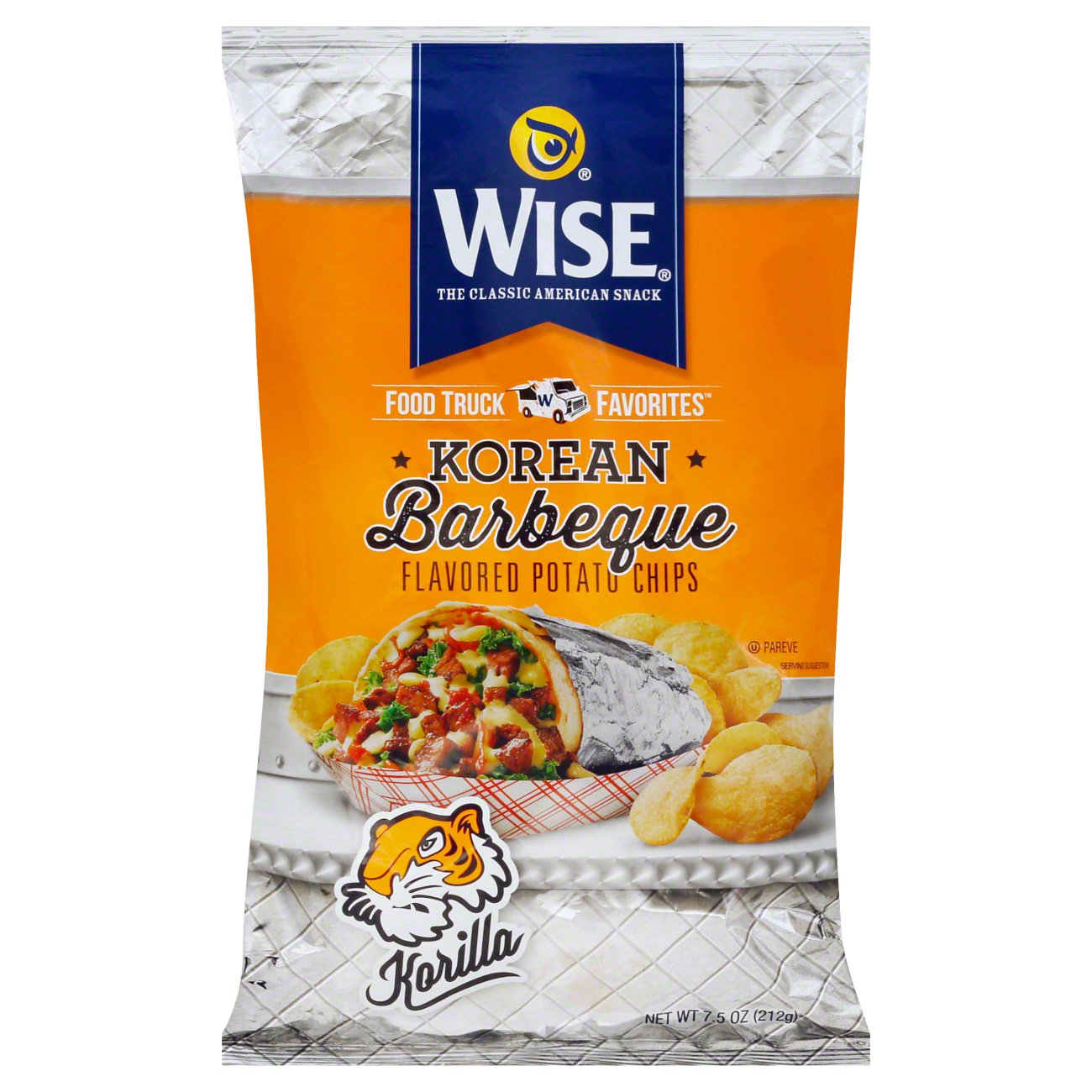 Wise Food Truck Favorites Korean Barbeque Flavored Potato Chips Shop