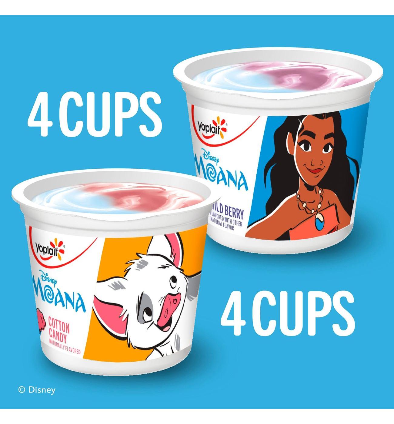 Yoplait The Lion King Low-Fat Cotton Candy &Wildberry Yogurt Value