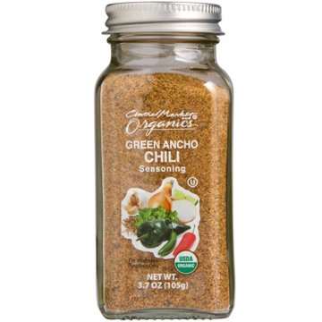 Central Market Organics Green Ancho Chili Seasoning