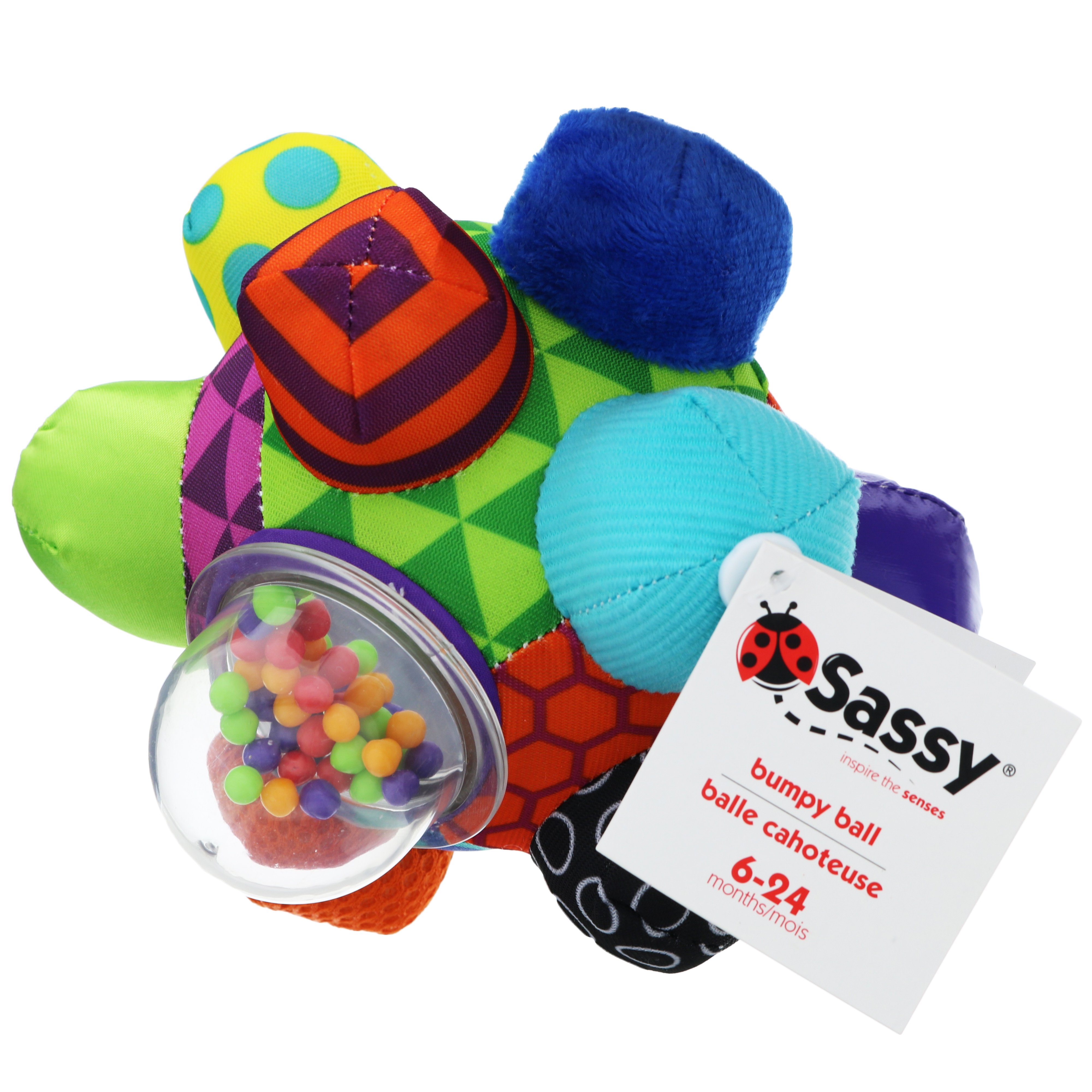 Sassy developmental cheap bumpy ball