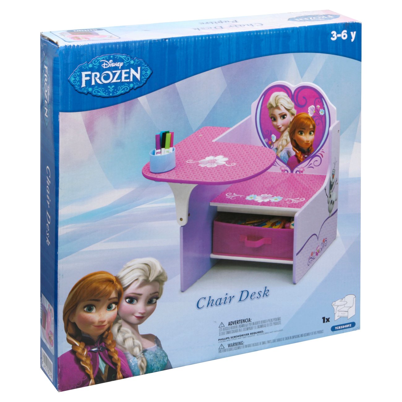 frozen chair desk