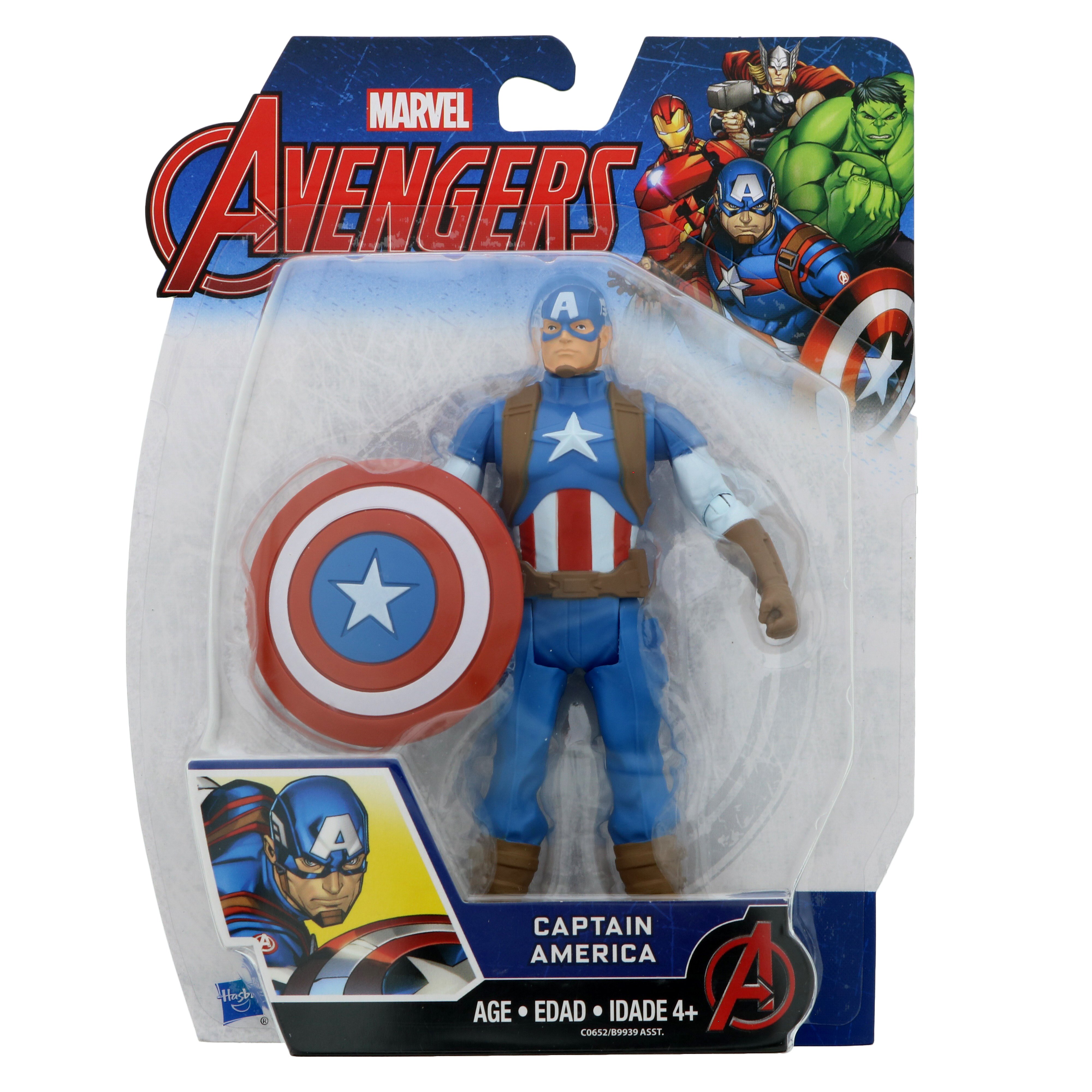 Hasbro Marvel Avengers Captain America Action Figure Shop Hasbro
