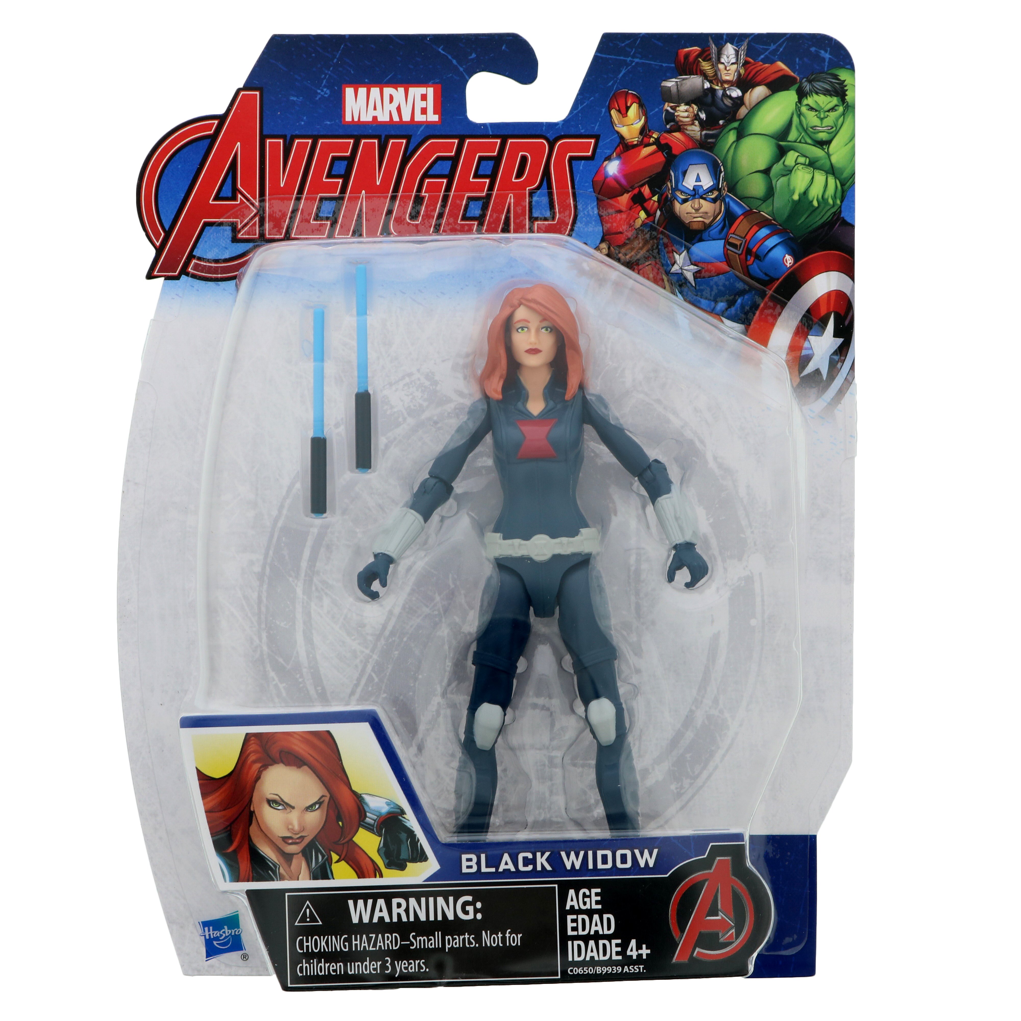 Black Widow Action Figure Marvel Avengers 6 inch 