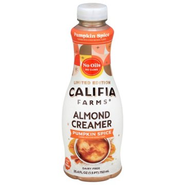Califia Farms Almond Milk Coffee Creamer - Pumpkin Spice 
