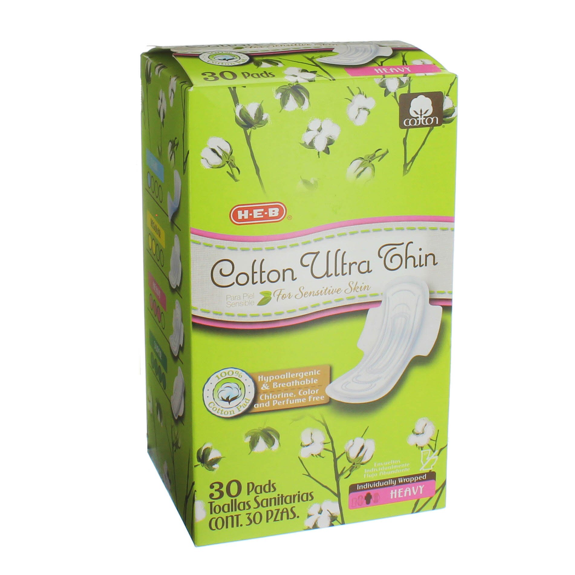 hypoallergenic feminine pads