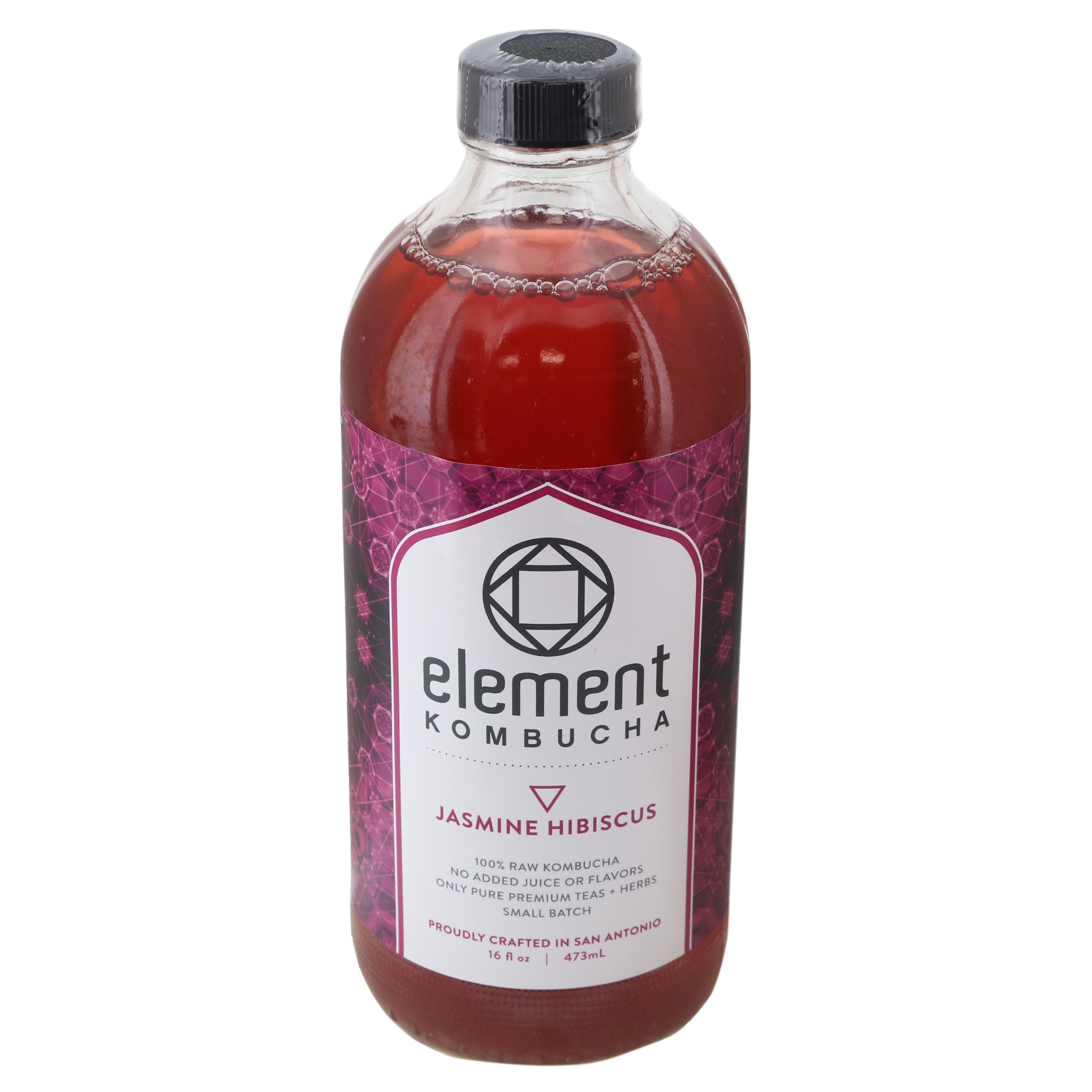 Element Jasmine Hibiscus Kombucha Shop Tea at HEB