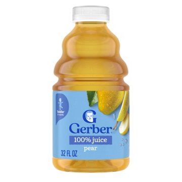 Gerber Toddler Juice - Pear, 32 oz