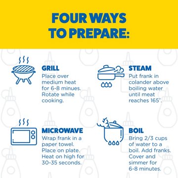 Ball Park Bun Size Uncured Beef Hot Dogs, 30 oz