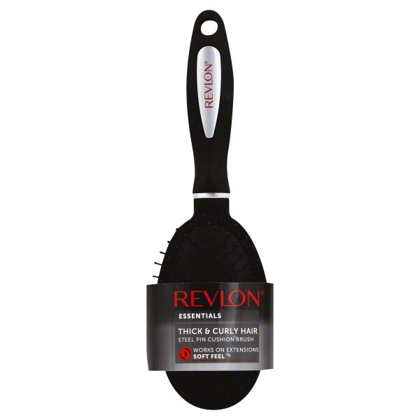 Revlon Essentials Thick & curly Steel Pin Cushion Brush Shop Brushes