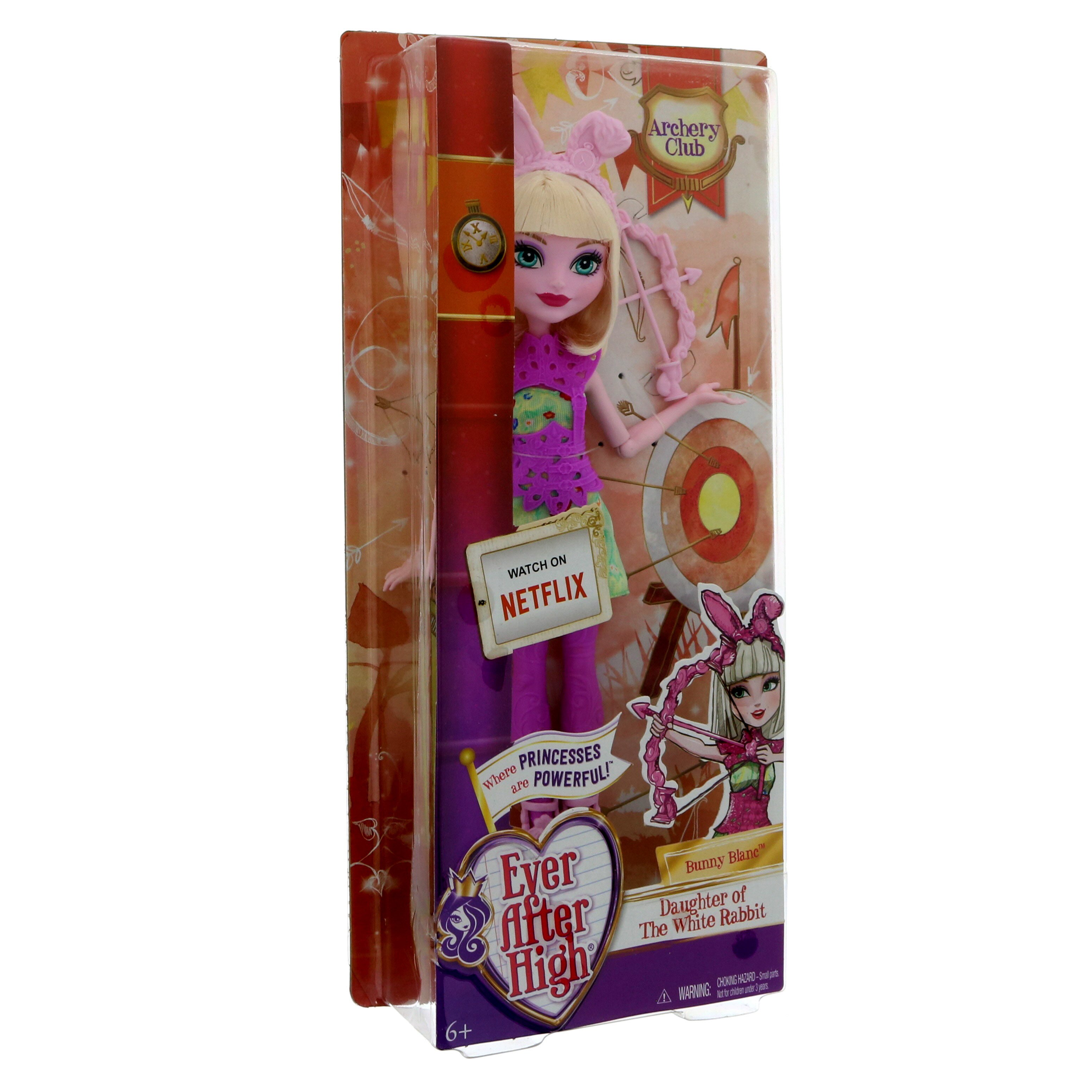 Boneca Ever After High Arco e Flecha Bunny Blanc - Mattel : :  Brinquedos e Jogos