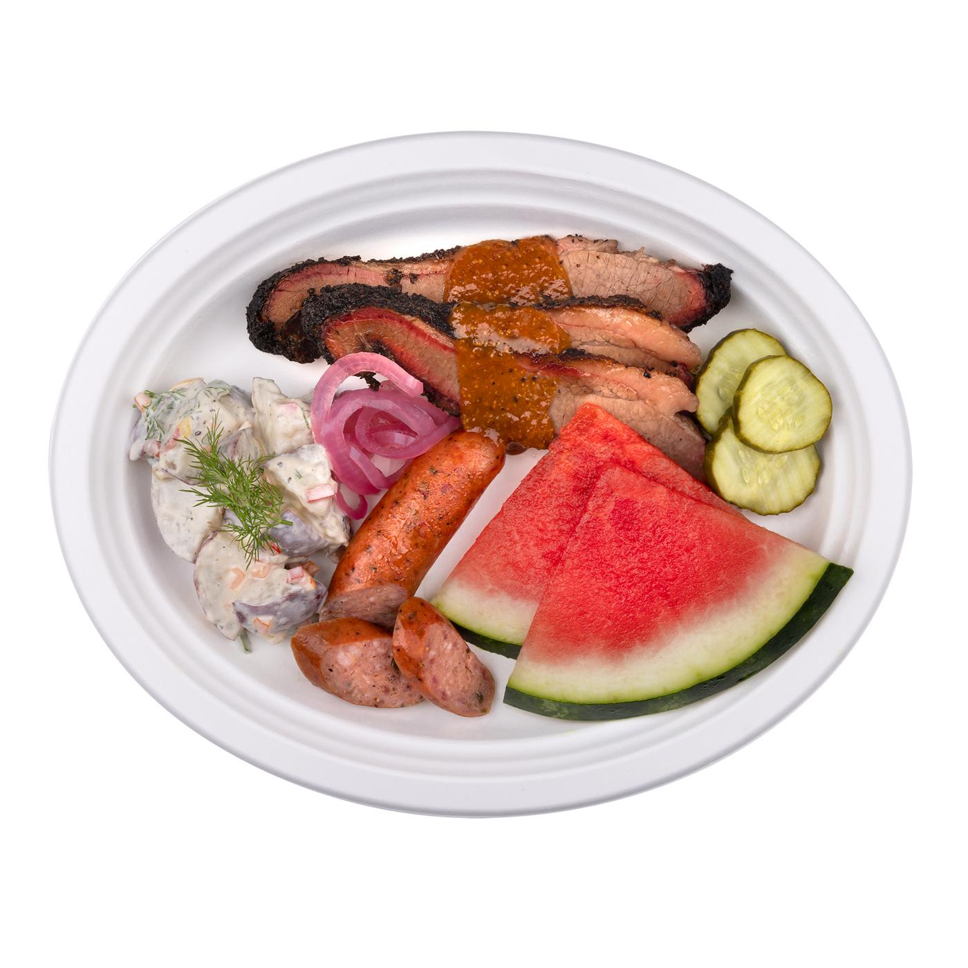 Elegant Living by H-E-B Oval Paper Platters; image 4 of 4