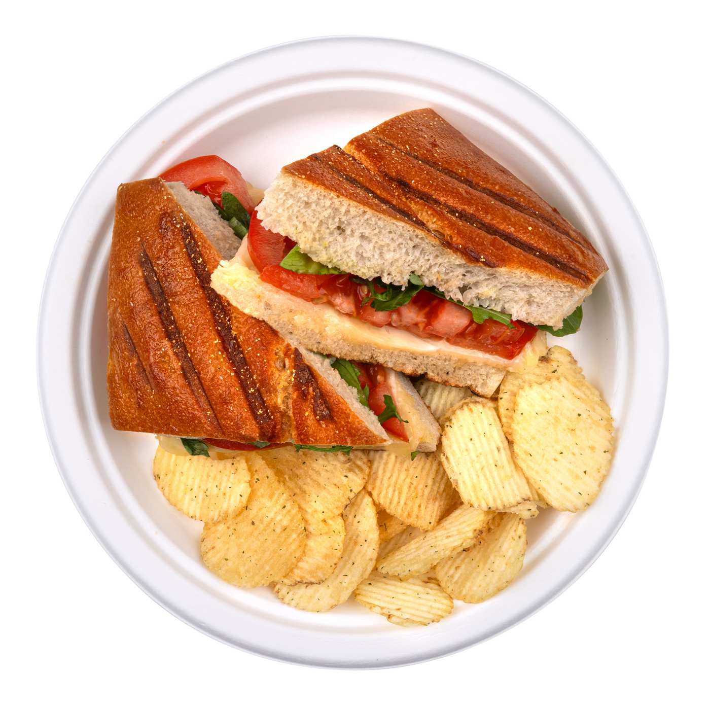 Elegant Living by H-E-B 8.5" Round Paper Plates; image 4 of 5