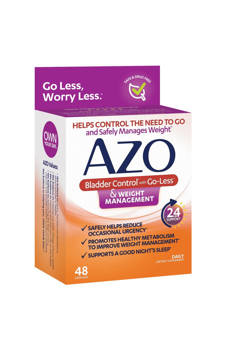 Azo Bladder Control And Weight Management; image 1 of 3