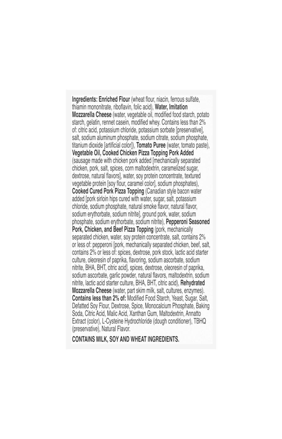 Totino's Triple Meat Party Pizza Pack; image 2 of 3