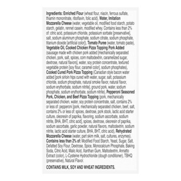 Totino's Triple Meat Party Pizza Pack, 4 ct