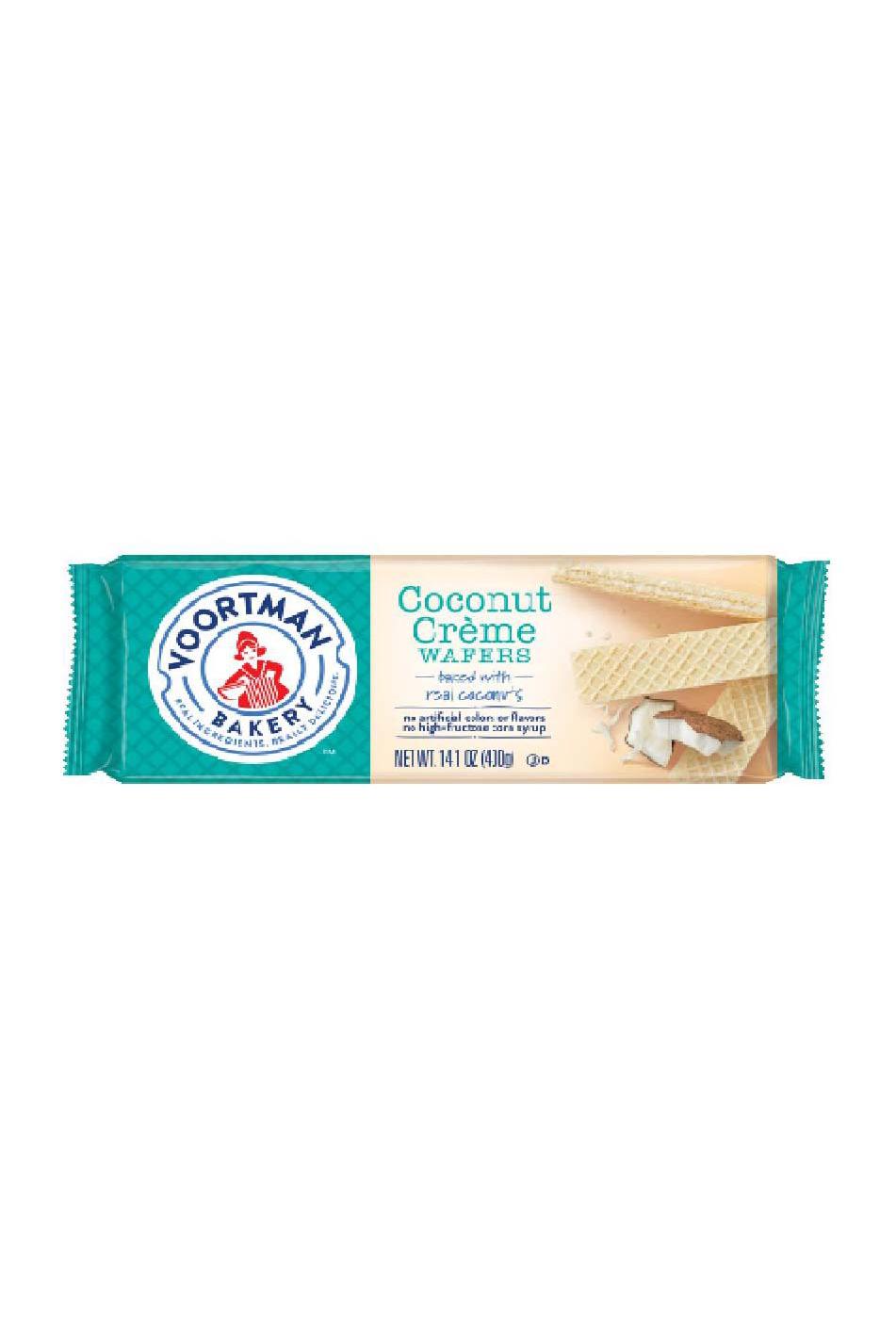 Voortman Coconut Creme Wafers; image 1 of 2