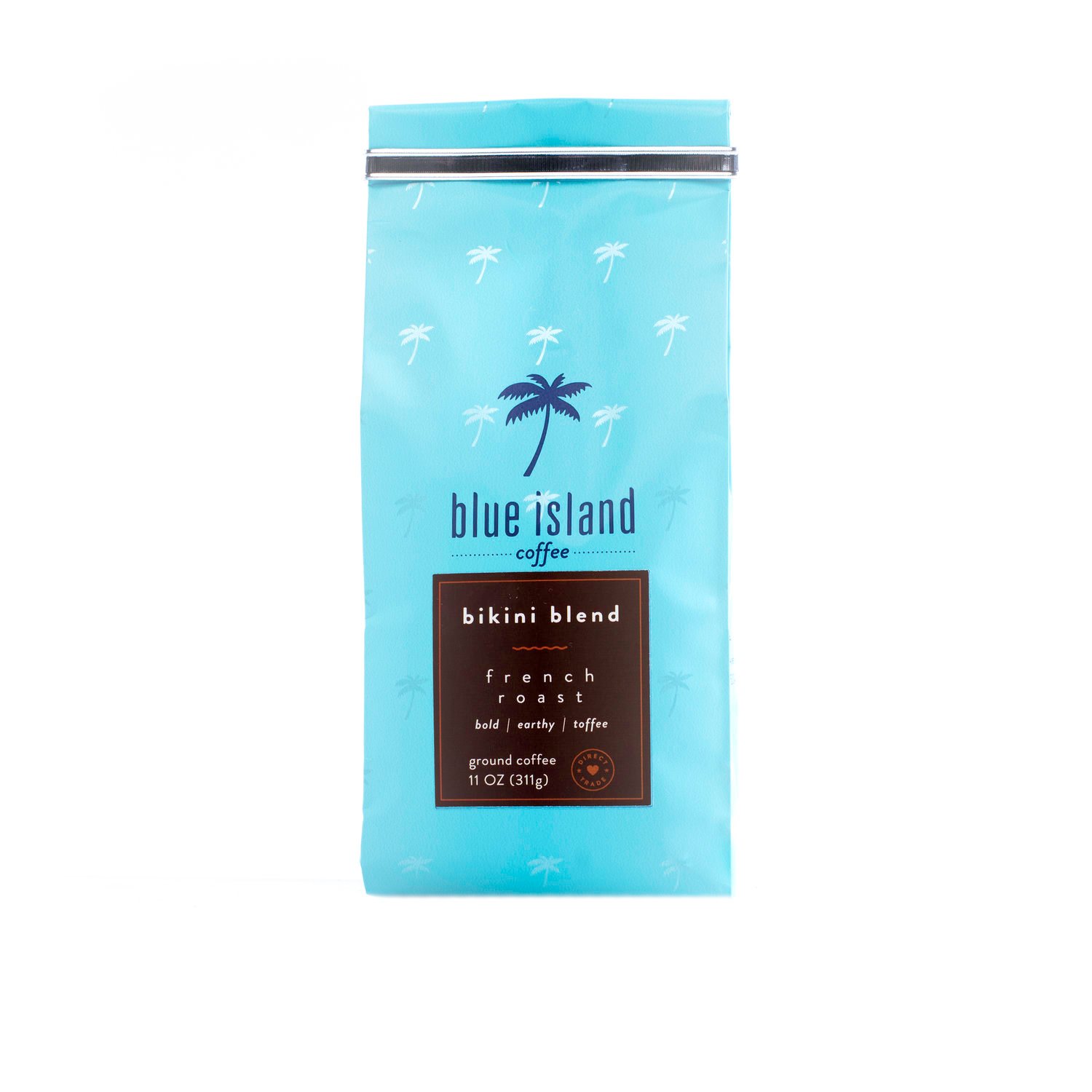 Blue Island Ground Bikini Blend French Roast Ground Coffee Shop