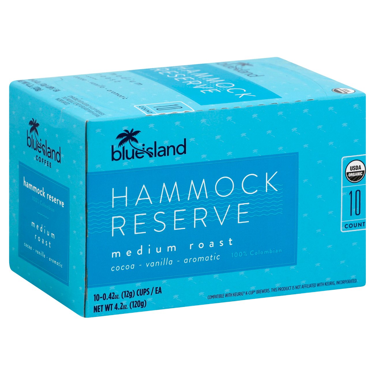 Blue Island Hammock Reserve 100% Colombian Medium Roast ...