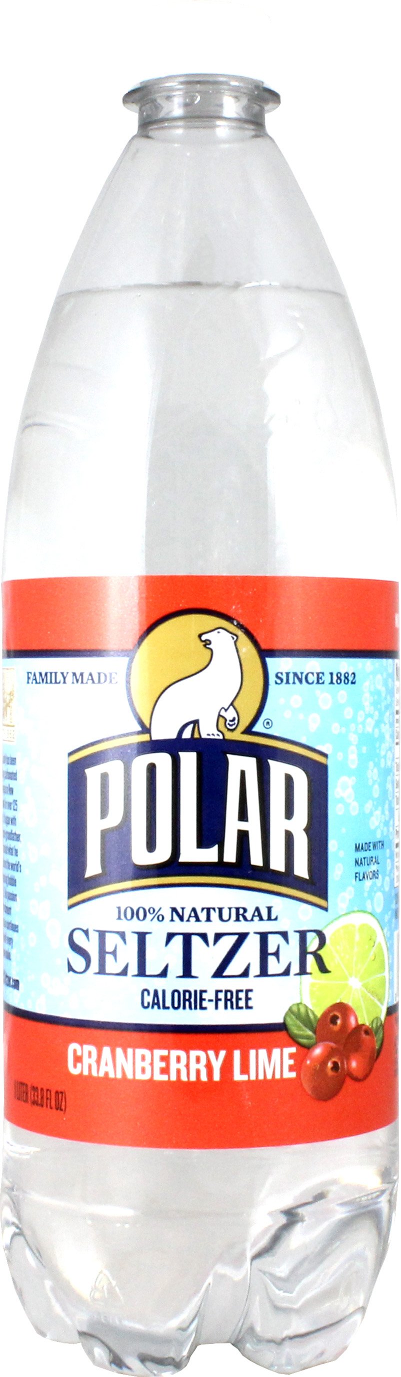 Polar Cranberry Lime Seltzer Water Shop Water at HEB