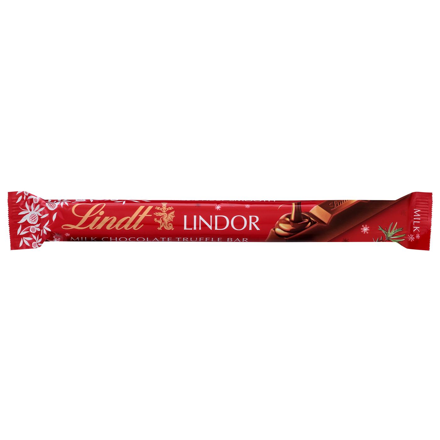 Lindt Lindor Milk Chocolate Truffle Christmas Bar; image 1 of 4