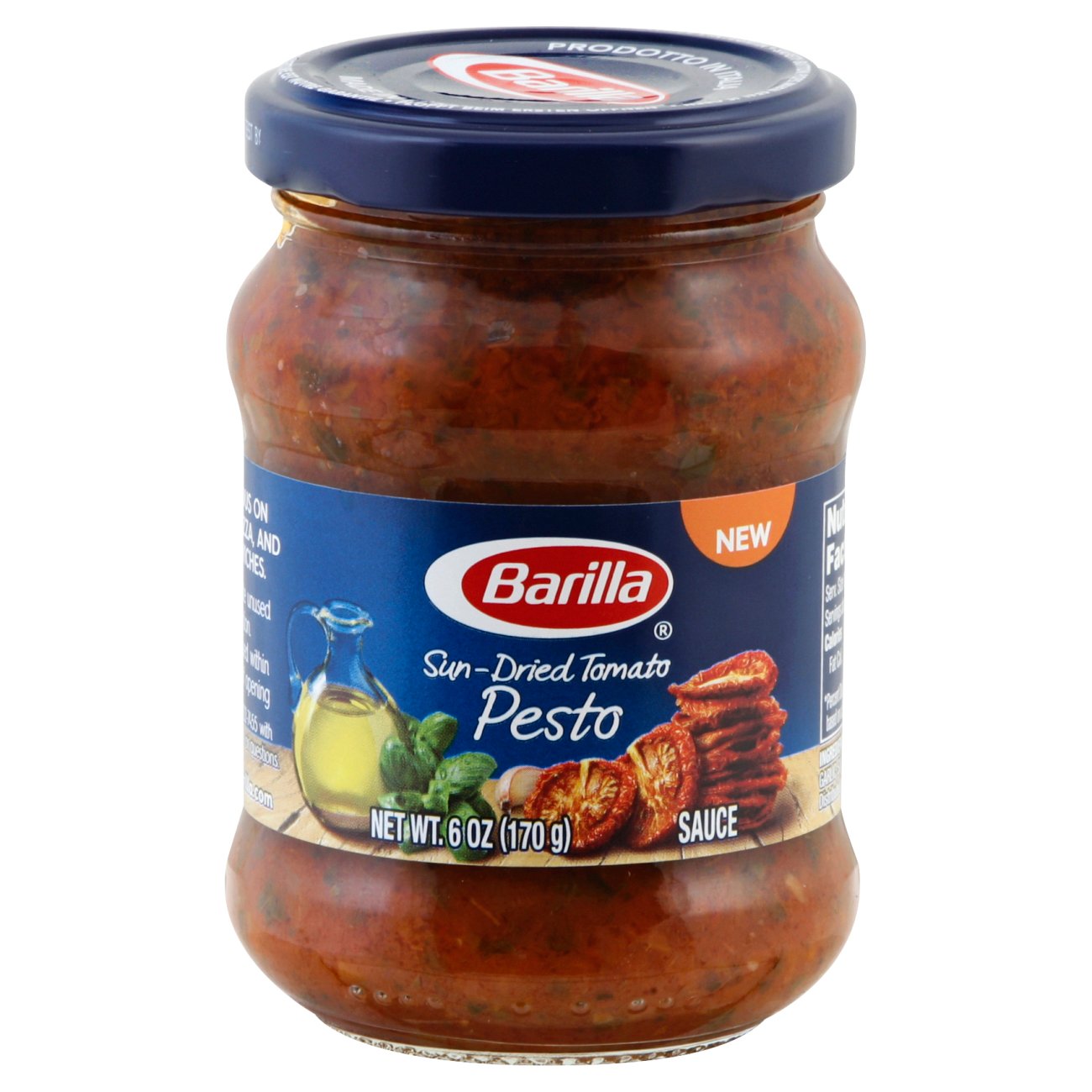 Barilla Sun-Dried Tomato Pesto Sauce - Shop Pasta Sauces At H-E-B