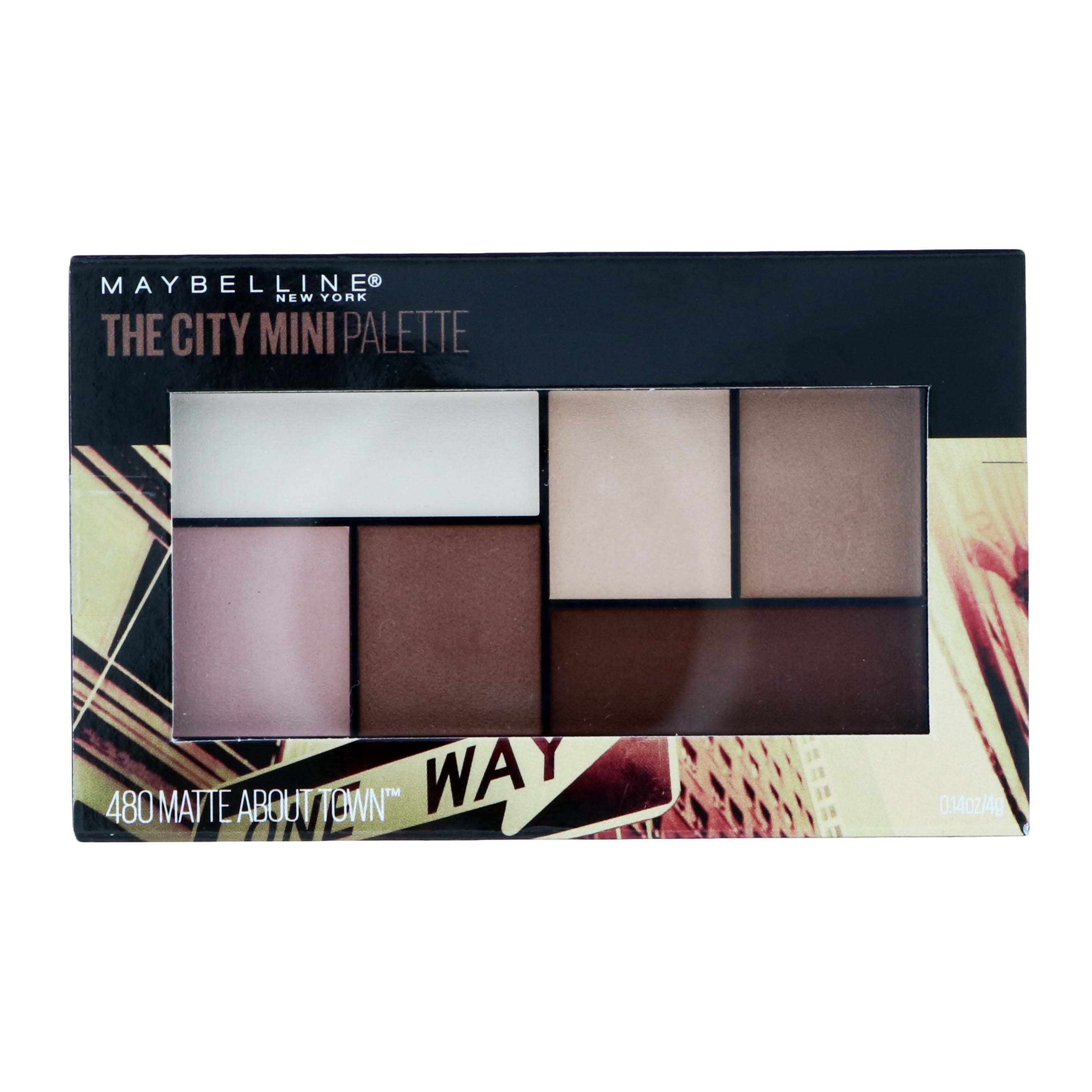 Mini City Palette, The Eyeshadow About Matte at H-E-B Eyeshadow Maybelline Town Shop -