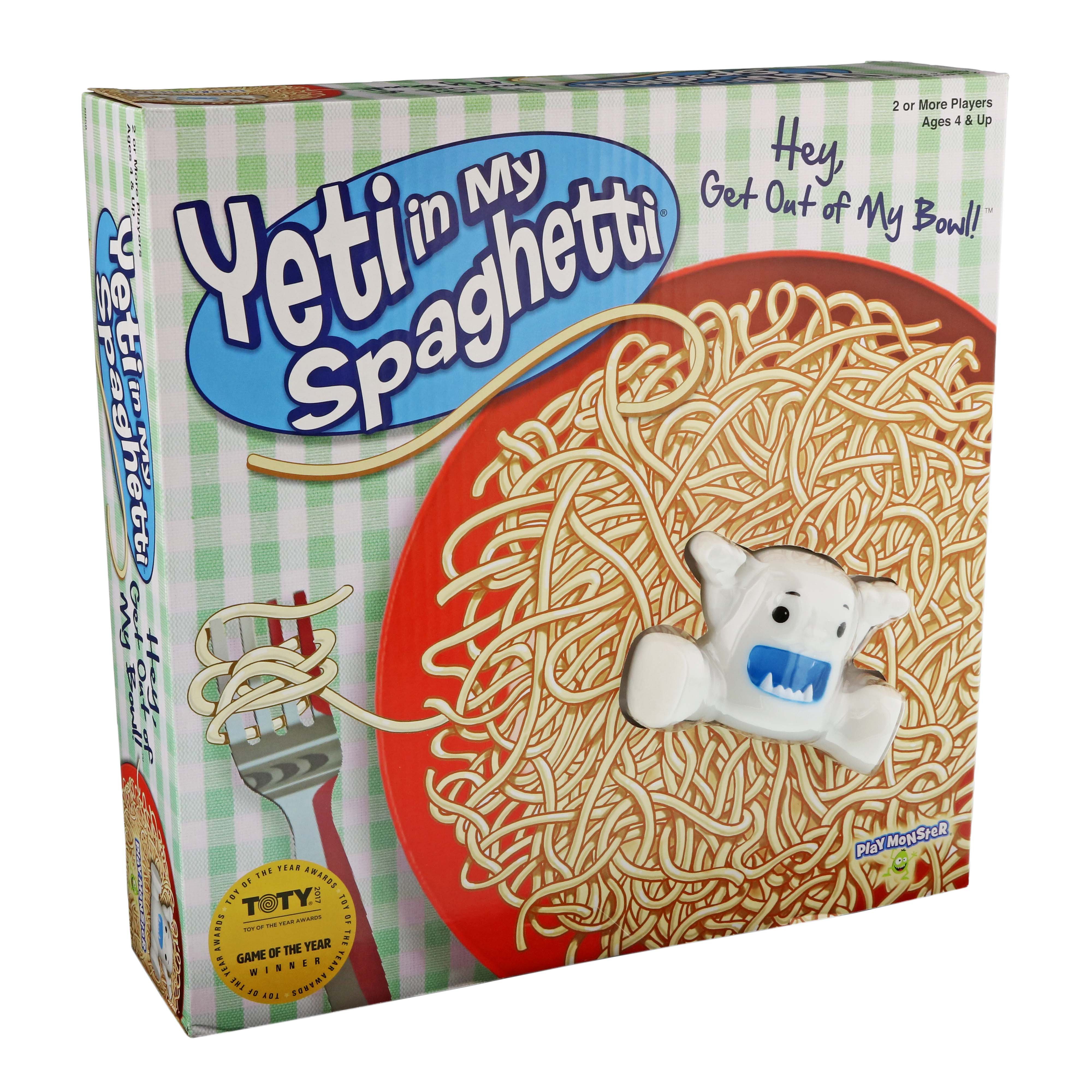 Playmonster Yeti in My Spaghetti Game BUY NOW SHIP NOW m25