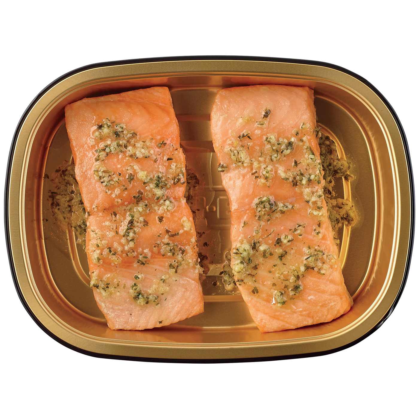 Meal Simple by H-E-B Atlantic Salmon Portions - Garlic Butter; image 2 of 2