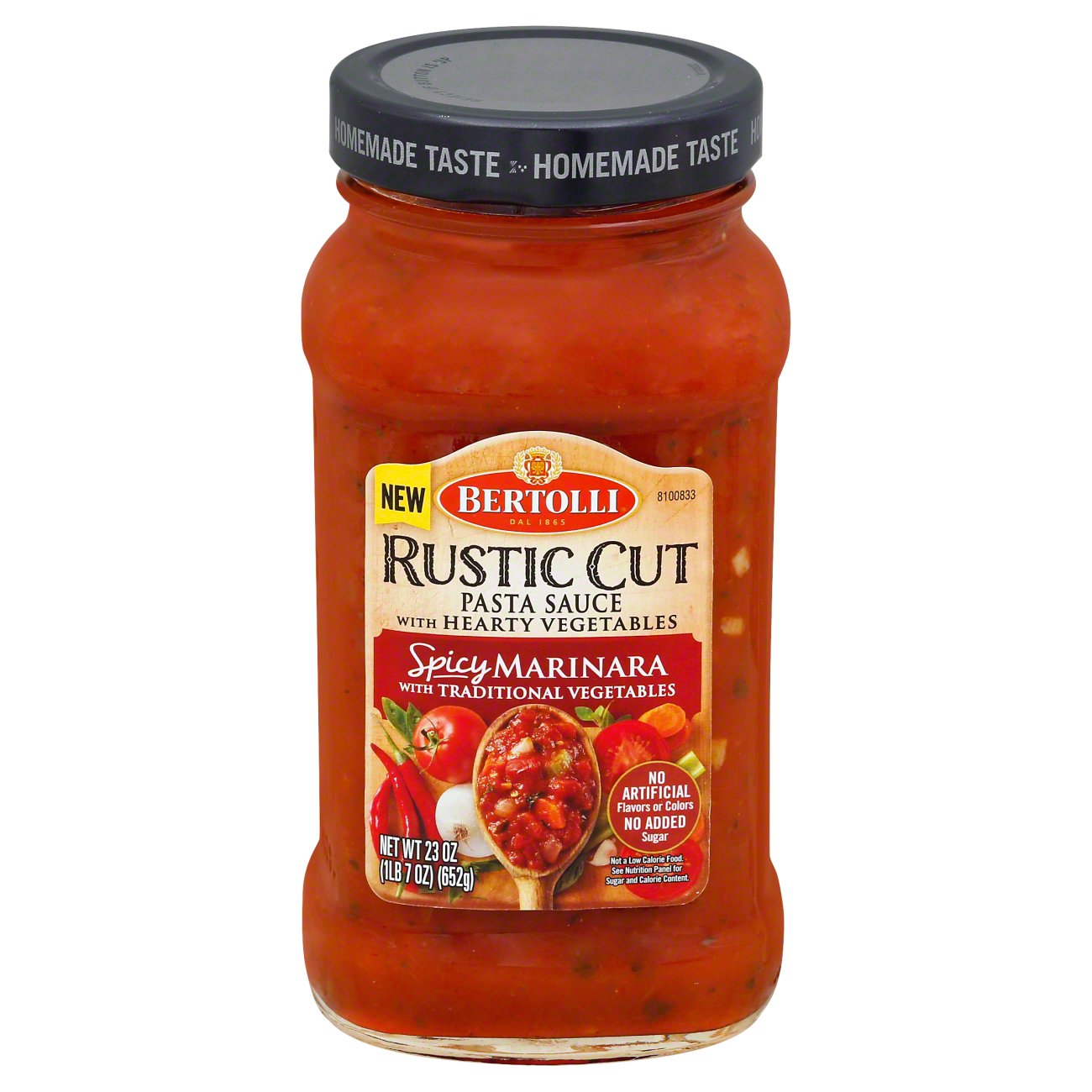 Bertolli Rustic Cut Spicy Marinara Pasta Sauce Shop Pasta Sauces At H E B 