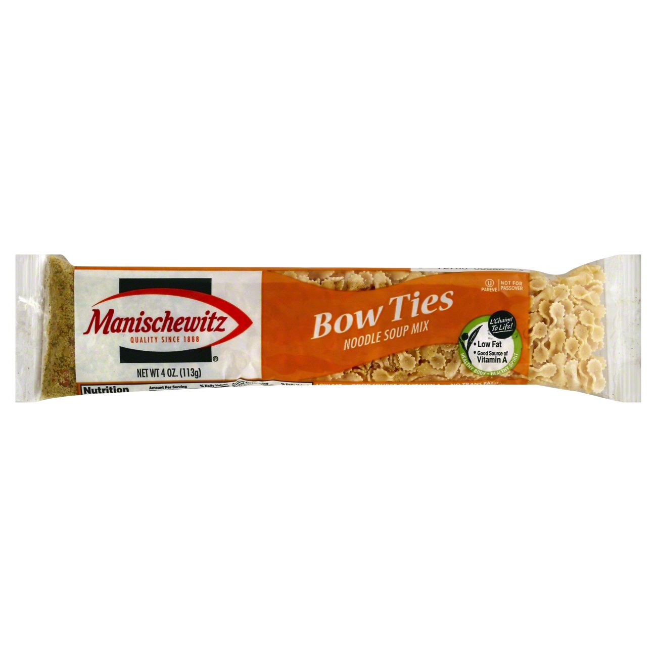 Manischewitz Bow Ties Noodle Soup Mix Shop Pasta at HEB