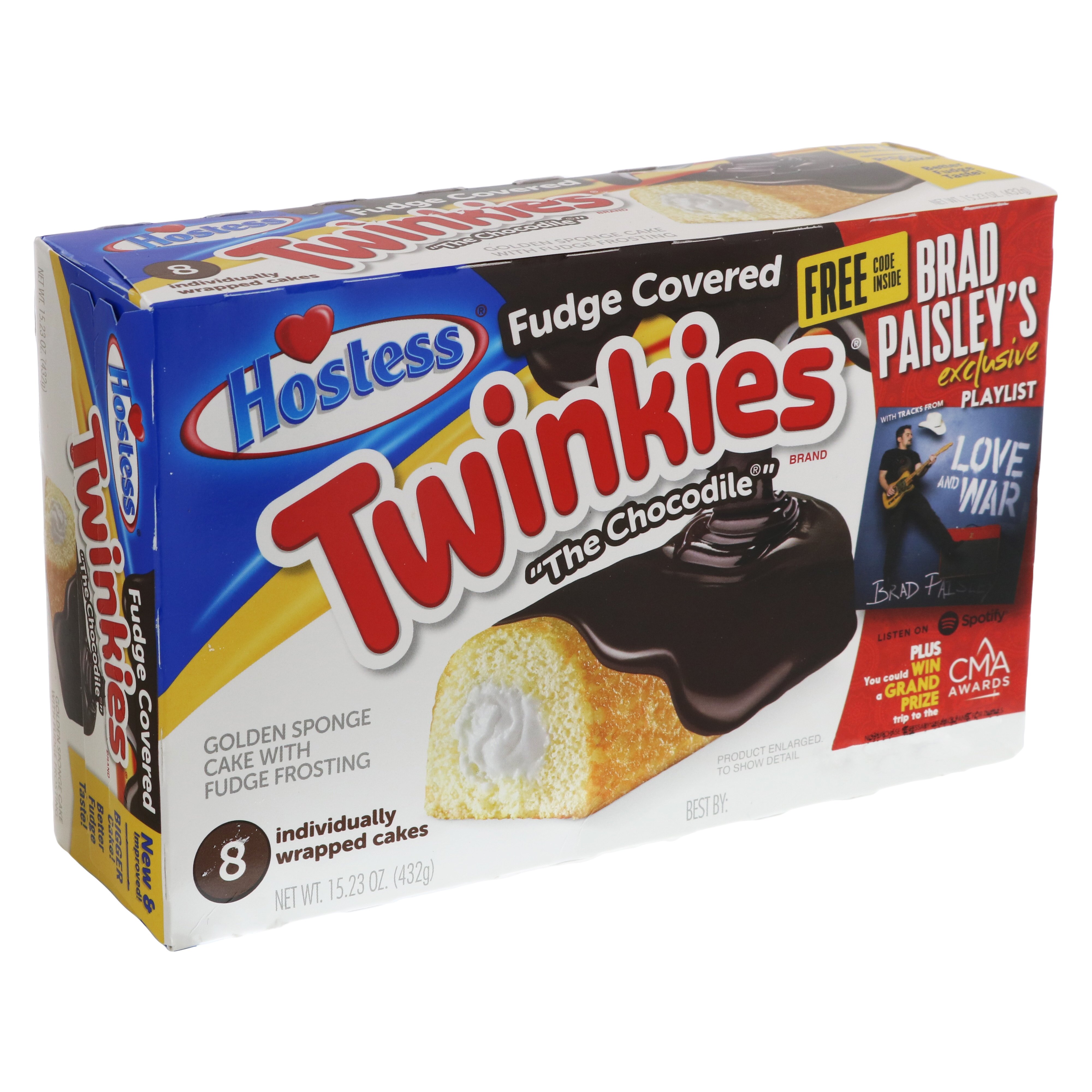 Hostess Twinkies Fudge Covered The Chocodile Shop Snack Cakes at HEB