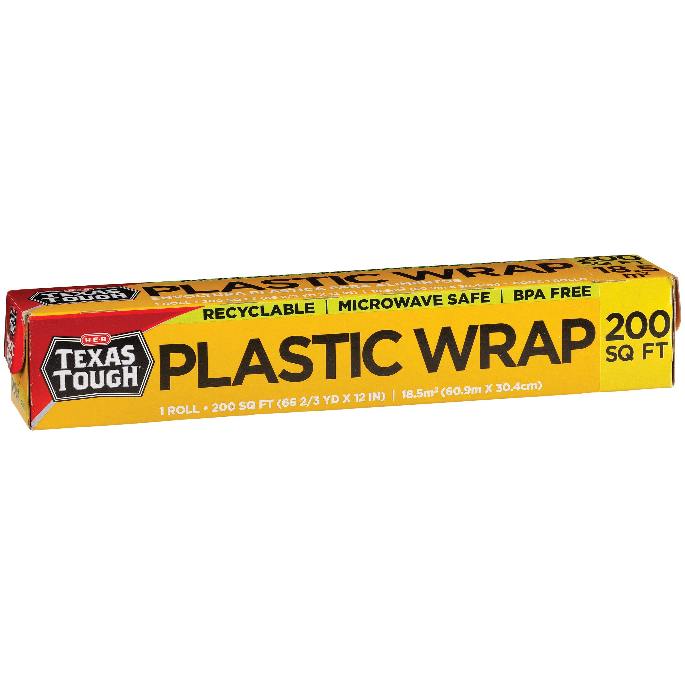 H-E-B Texas Tough Plastic Wrap - Shop Foil & Plastic Wrap at H-E-B