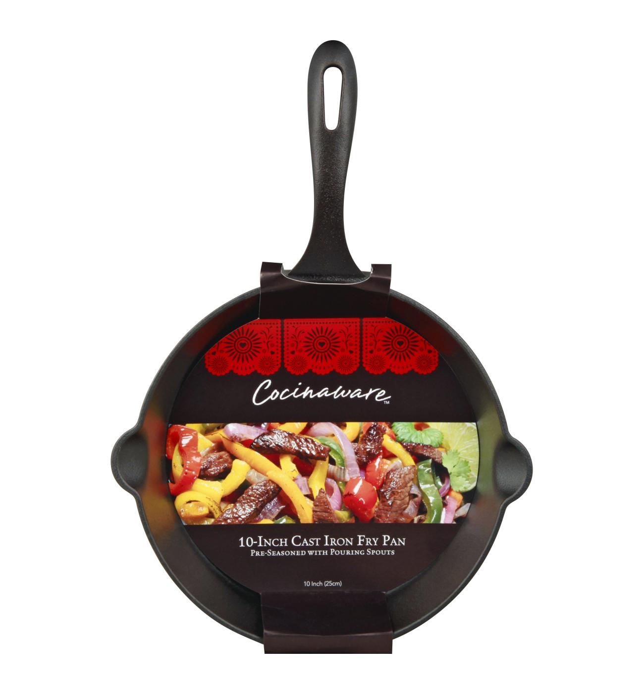 25cm Enameled Cast Iron Skillet Frying Pan