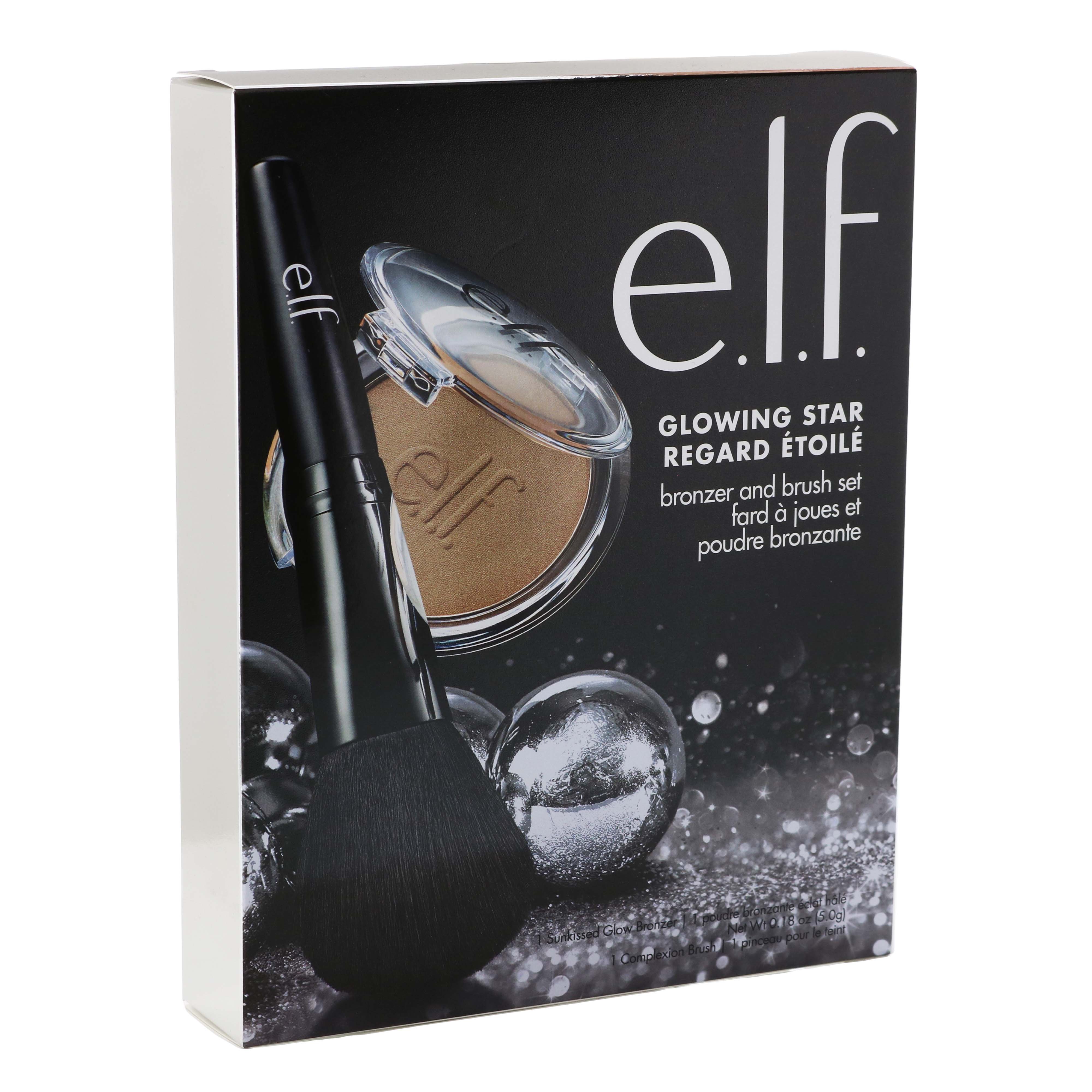 e.l.f. Glowing Star Bronzer And Brush Set Shop Makeup Palettes & Sets