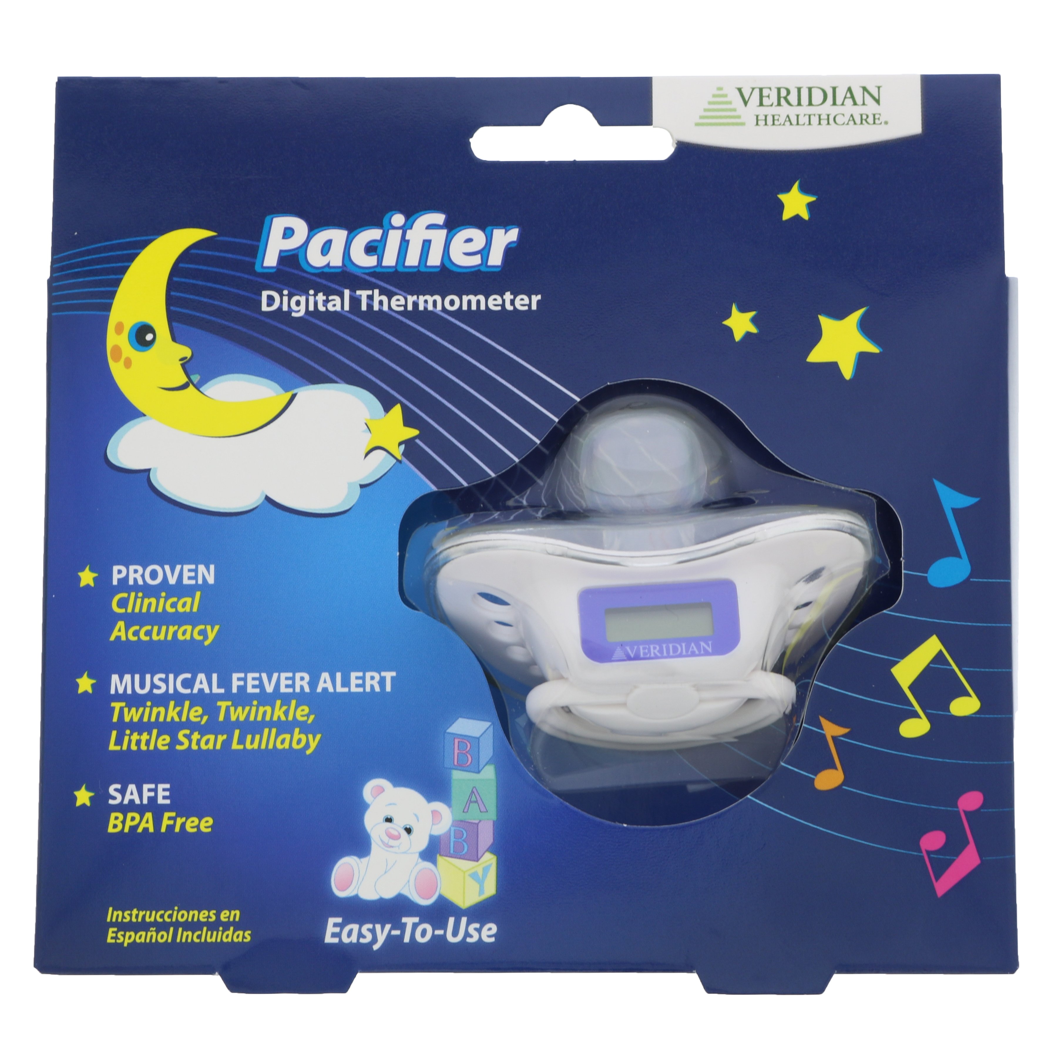 Veridian Healthcare Digital Thermometer Pacifier Shop Medical Devices