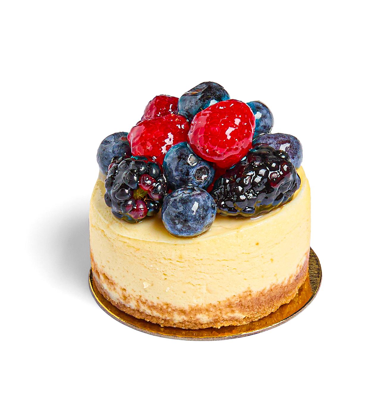 H-E-B Bakery Triple Berry New York Cheesecake; image 1 of 2