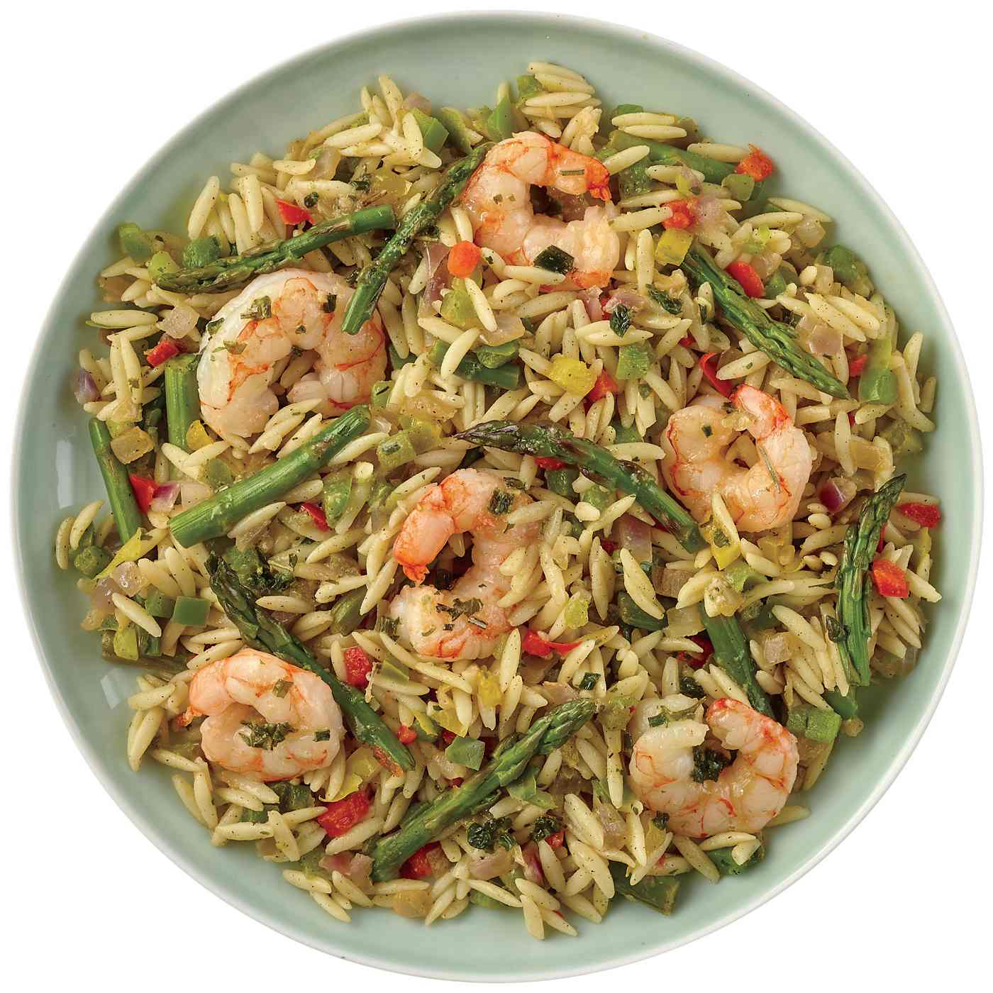 Meal Simple by H-E-B Shrimp & Orzo Pasta Primavera; image 2 of 3