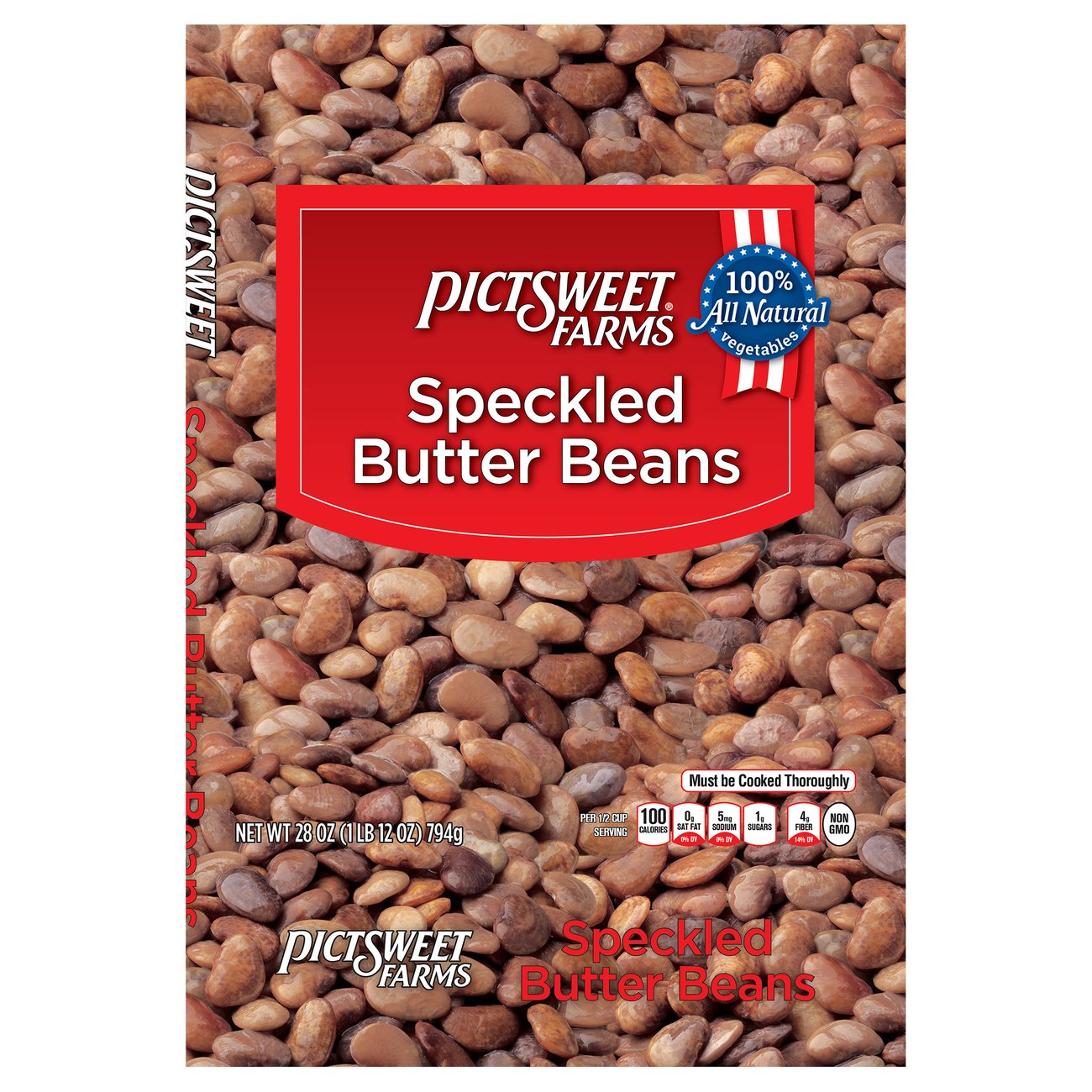 Pictsweet Speckled Butter Beans - Shop Beans & Peas At H-E-B