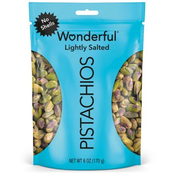 Wonderful Lightly Salted No Shell Pistachios, 6 oz
