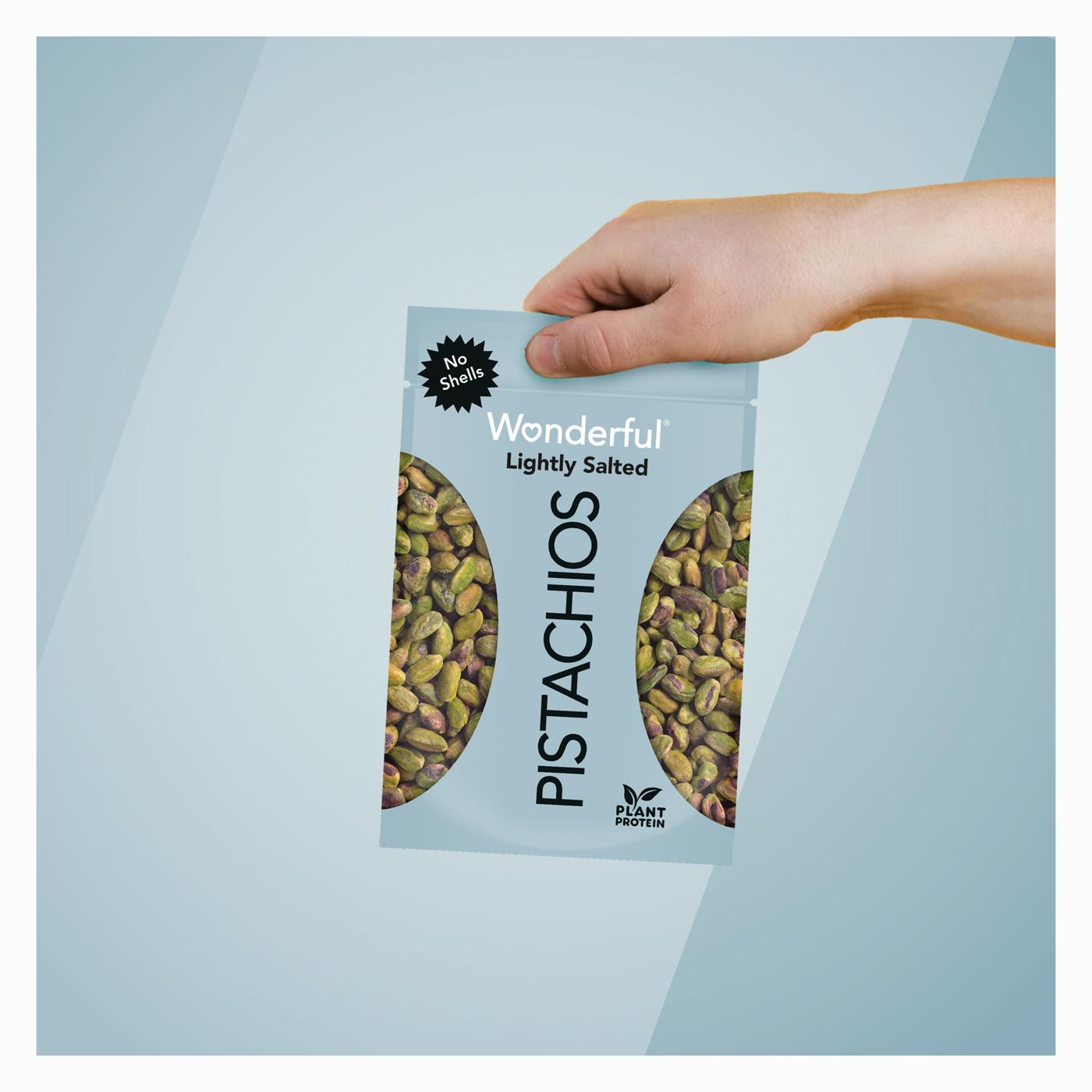 Wonderful Lightly Salted No Shell Pistachios; image 5 of 5