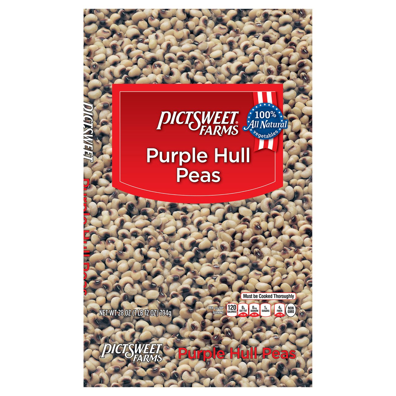 Pictsweet Purple Hull Peas Shop Beans & Peas at HEB