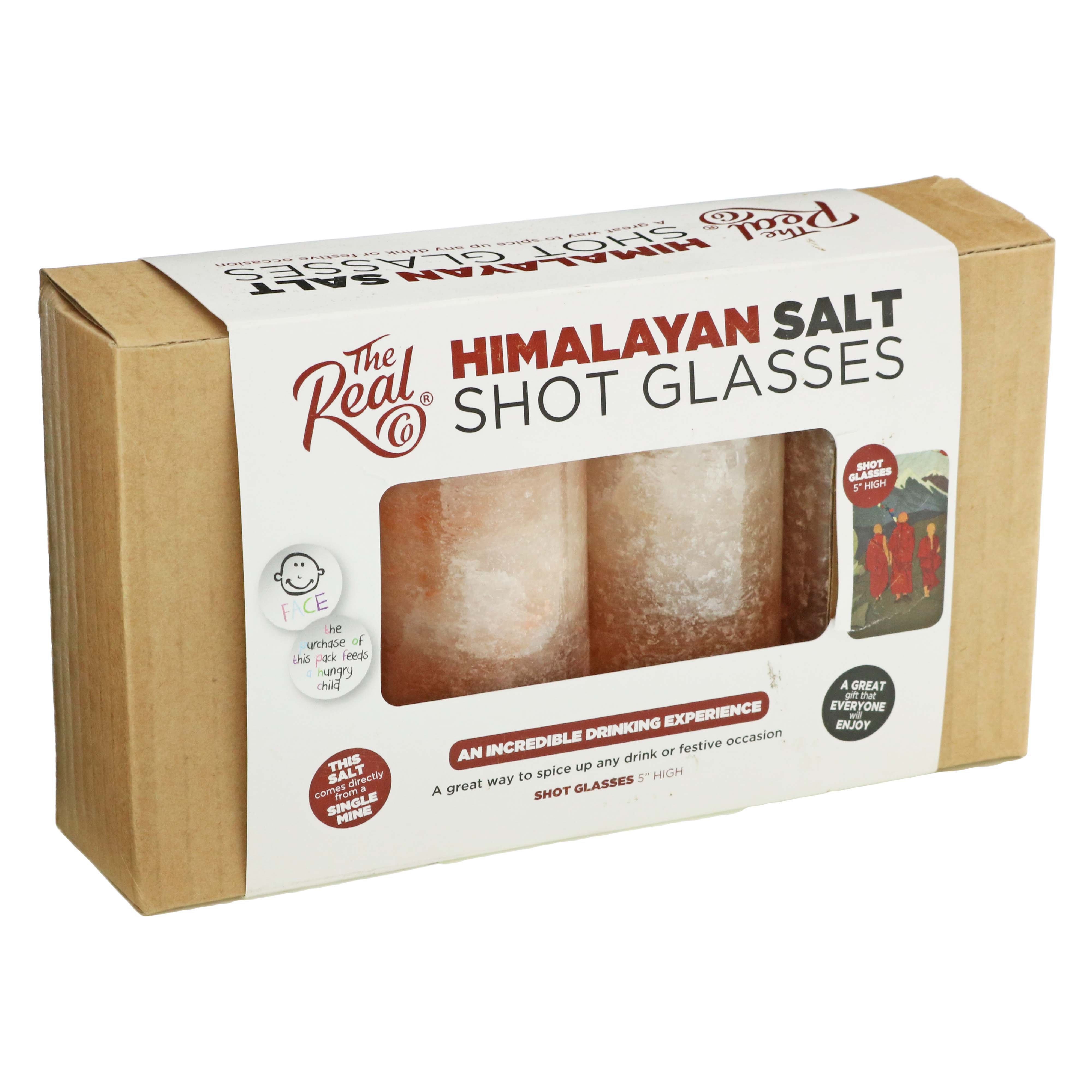 The Real Co Himalayan Salt Shot Glasses Shop Kitchen & Dining at HEB
